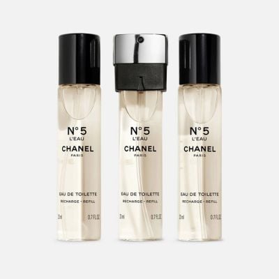 No. 5 L'Eau EDT Recharge Refill - 3 Pcs