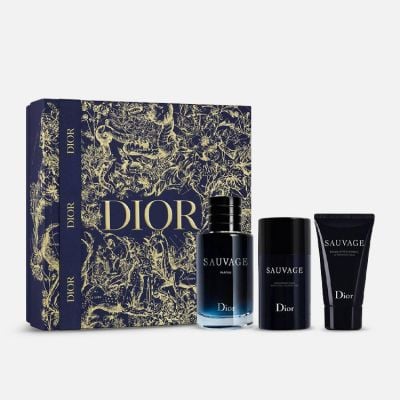 Sauvage Parfum Gift Set - 3 Pcs