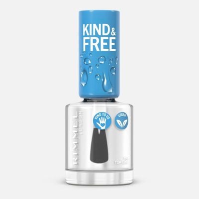 Kind & Free Clean Plant Based Nail Polish Top Coat - N 150