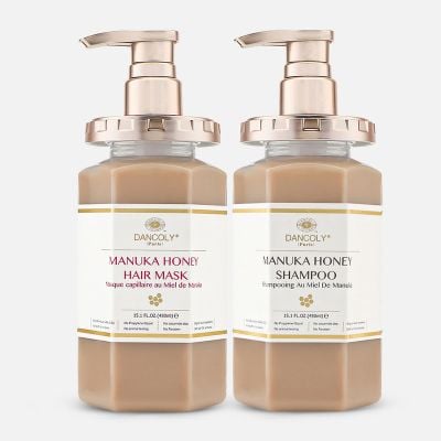 Manuka Honey Hair Treatment Shampoo Mask Set