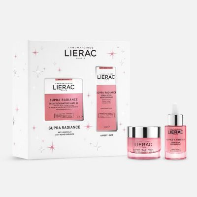 مجموعة سوبرا رادينس كريم مجدد ومضاد للأكسدة + سيروم ديتوكس - قطعتين