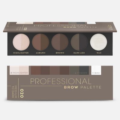 Professional Brow Palette - N 20 - Medium To Dark