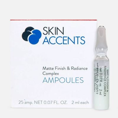 Matte Finish & Radiance Complex Ampoules - 25 Pcs