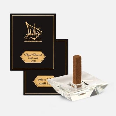 Smart Oud Royal Rosewood and Flower Bliss With Crystal Stand - 10 Sticks