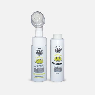Oily Foaming Facial Wash with Refill