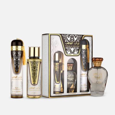 طقم هدايا تراب الذهب - 3 قطع