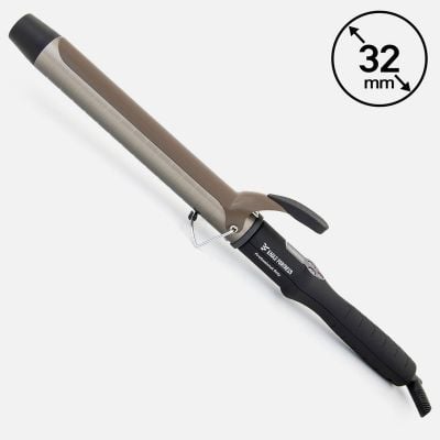 Professional Styling Curling Iron with Clipper 32 mm