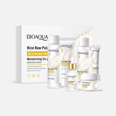 Rice Raw Pulp Rejuvenating Moisturizing - 6 Pcs