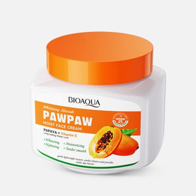 كريم الوجه بفيتامين سي والبابايا