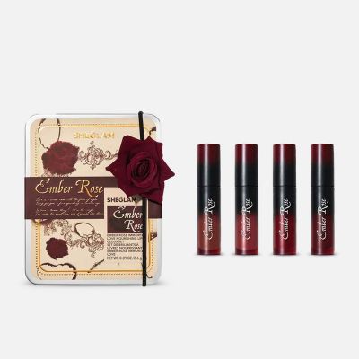 Ember Rose Immortal Love Nourishing Lip Gloss Set - 4 Pcs