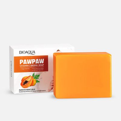 صابون البابايا بفيتامين سي باو باو