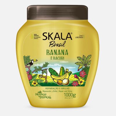 Brasil Banana & Bacuri 2 in 1 Hair Treatment Cream