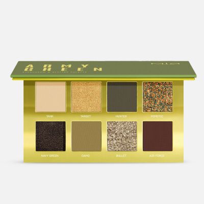 Eyeshadow & Glitter Palette - 03 Army Green