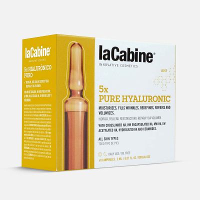 5 x Pure Hyaluronic Face Ampoules