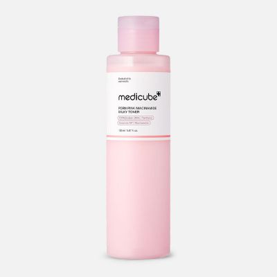 تونر حليبي بي دي آر إن الوردي بالنياسيناميد لتوحيد لون البشرة وتقليل البقع الداكنة