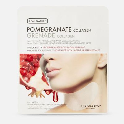 Real Nature Pomegranate Collagen Neck Patch