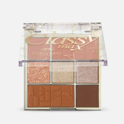 Classy Max 2 Color Blush + 5 Color Eyeshadow Palette
