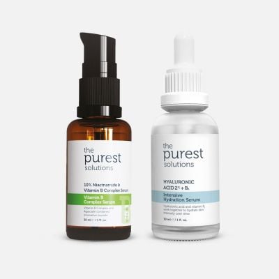 Vitamin B Complex Serum and Intensive Hydration Serum Set - 2 Pcs