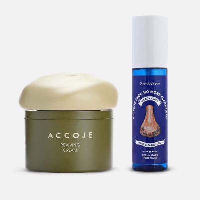 مجموعة شرائح تنظيف وإزالة الرؤوس السوداء للأنف مع كريم جل تجديد وتنشيط للبشرة - قطعتين