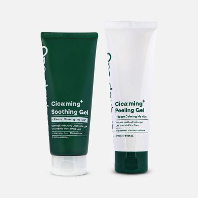 مقشر جل بالسيكا للبشره الحساسة و جل سيكا مينغ+ مهدئ للبشرة - قطعتين