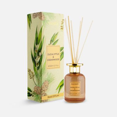 فواحة معطرة ريد ديفيوزر برائحة الأوكالبتوس وخشب الأرز