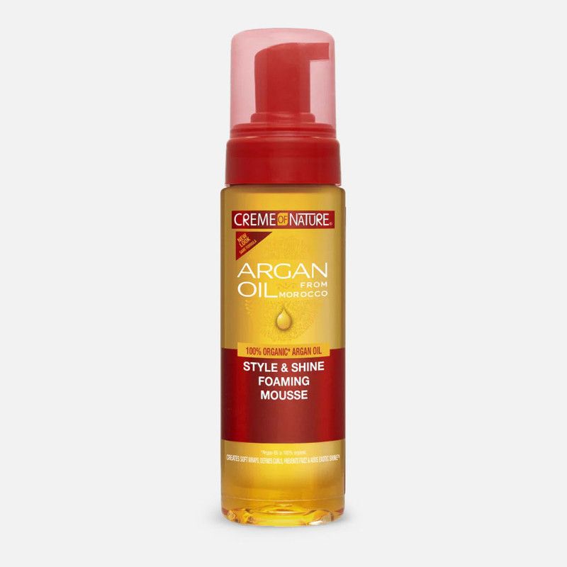 Argan Oil Style & Shine Foaming Mousse
