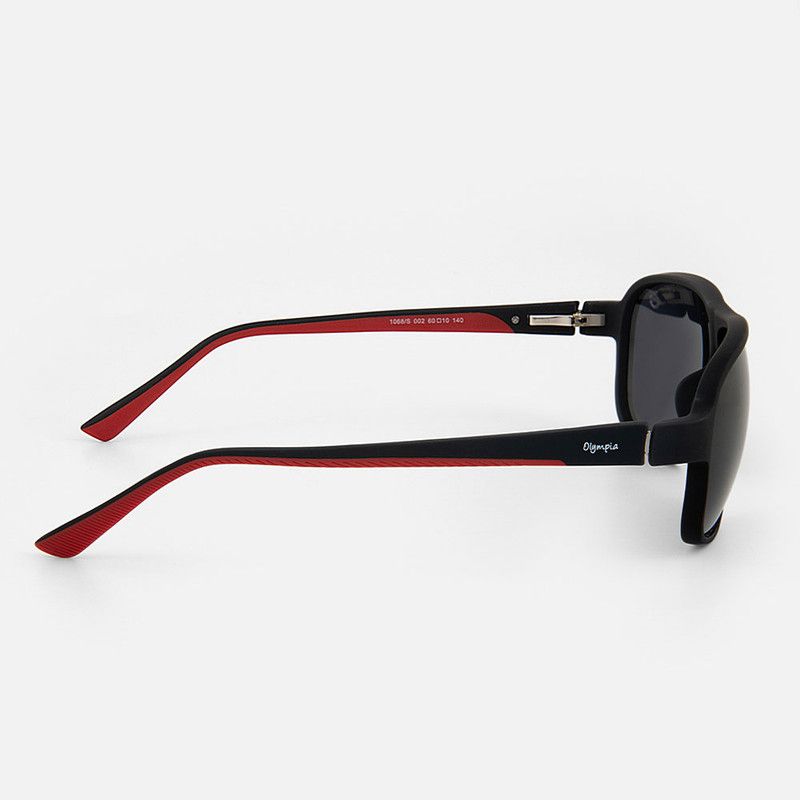 Aviator Square Black Lens and Black Frame Sunglasses