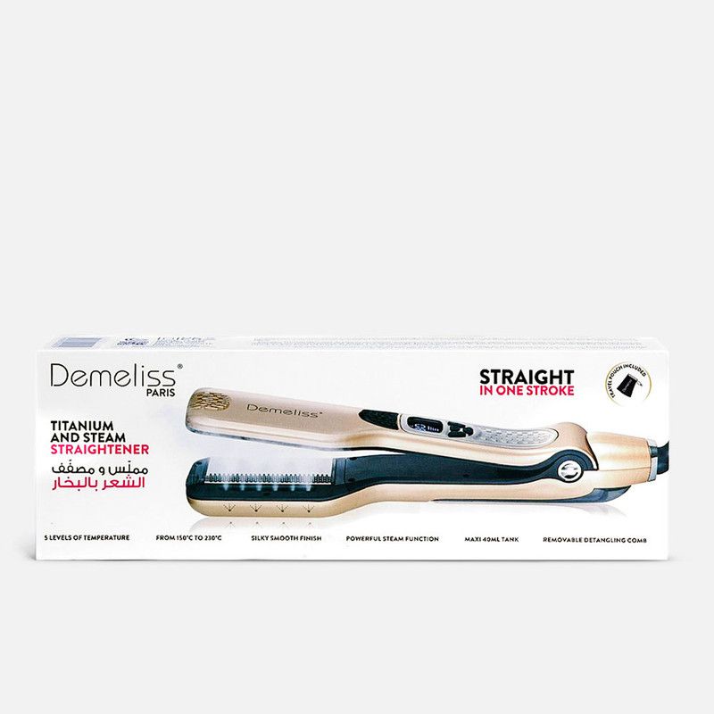 Titanium and Steam Straightener