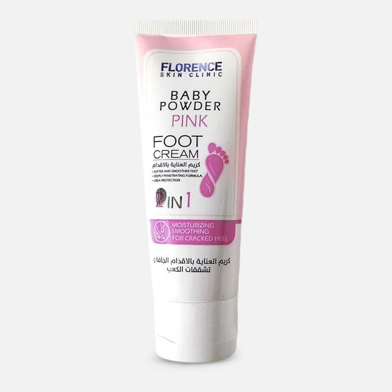 Baby Powder Pink Foot Cream 2 In 1