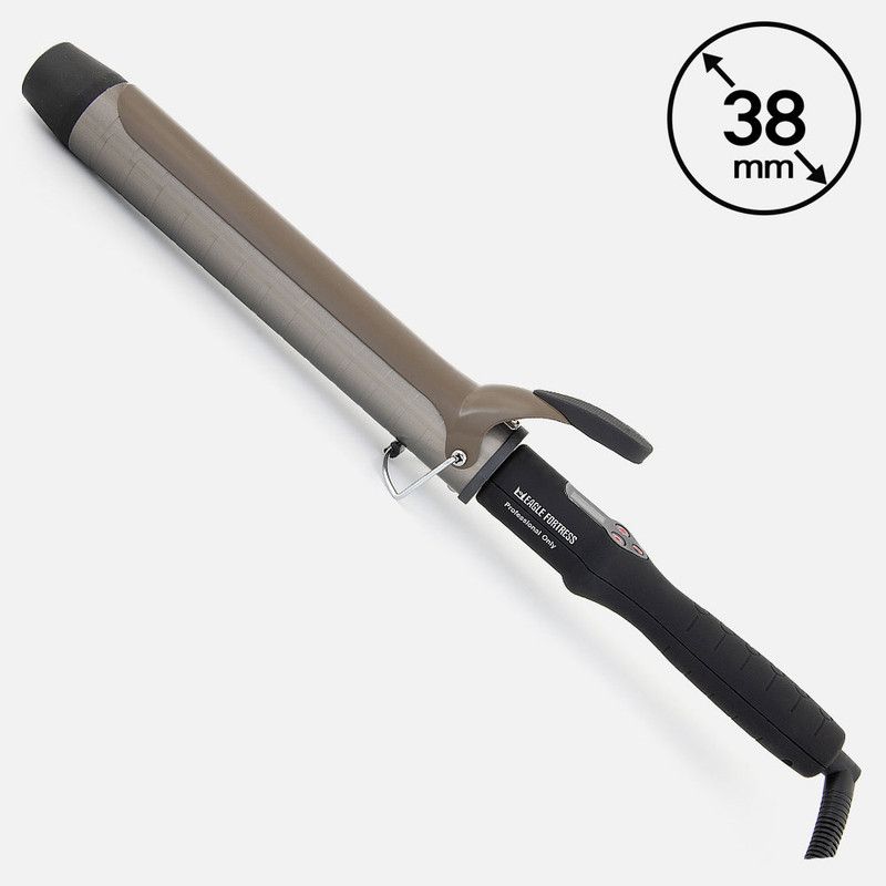 Pro Rotating Styling Iron with Clipper 38 mm