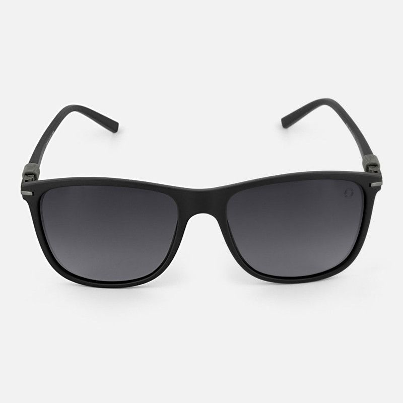 Wayfarer Gradient Grey Lens and Black Frame Sunglasses
