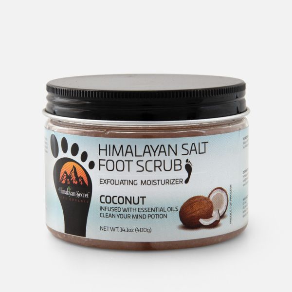 Himalayan Salt Foot Scrub - Coconut