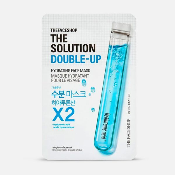 The Solution Double-Up Hydrating Face Mask
