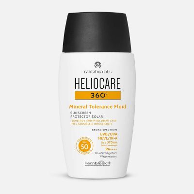 Heliocare 360 Mineral Tolerance Fluid Sunscreen SPF 50